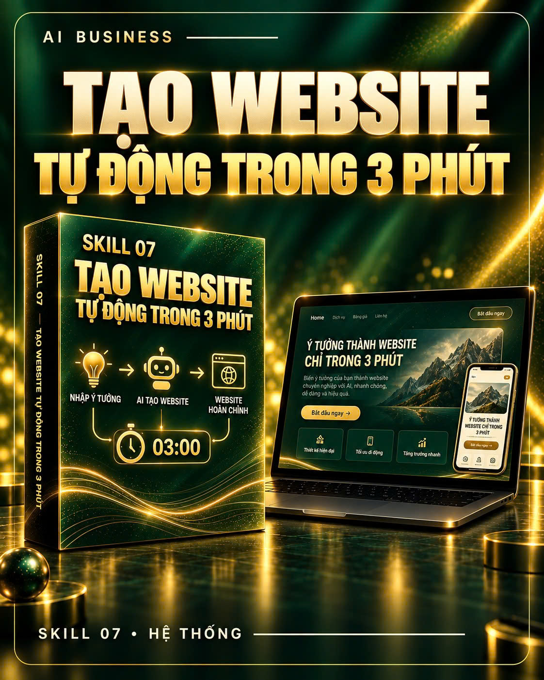 Skill tạo website